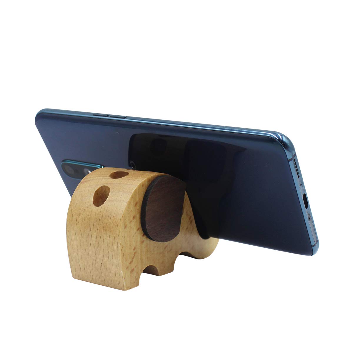 Amamcy Amamcy Cute Elephant Cell Phone Holder Stand for Smartphones and Desk Decor Animal Phone Stand - View 2 of 7