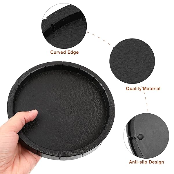 POPETPOP POPETPOP 2Pcs Lightweight Round Reptile Feeding Bowls Tortoise Food Dish Water Container for Reptile Tank Decor - View 4 of 9