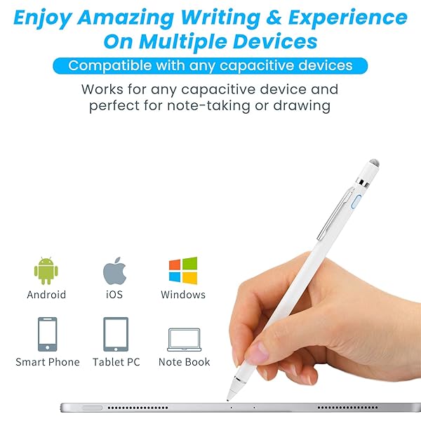 EDIVIA EDIVIA Stylus Pen for Samsung Galaxy Tab A 10.1 (2022) - Ultra Fine Tip Digital Pencil for 10.1/10.5/8 Inch Tablets - View 7 of 7