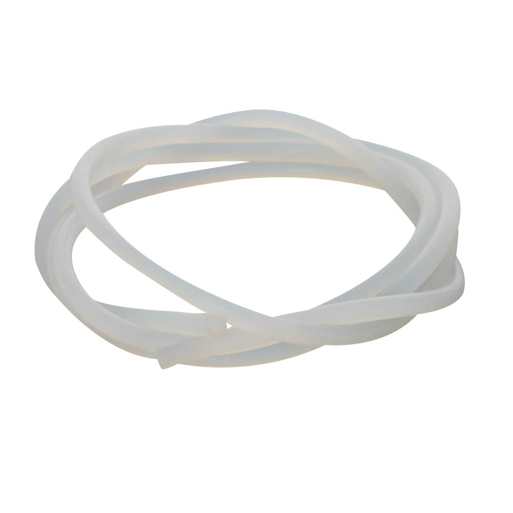 Othmro Othmro 0.16 Inch Soft Silicone Bending Insert Tube for Rigid Tubing 3.28 ft Acrylic Repairs Accessory Bending Cord White 1 Piece - View 3 of 8