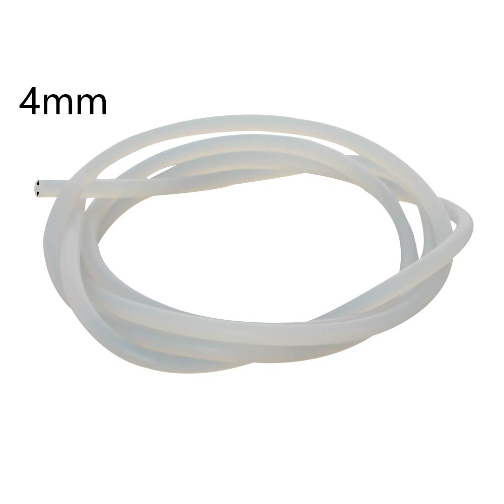 Othmro Othmro 0.16 Inch Soft Silicone Bending Insert Tube for Rigid Tubing 3.28 ft Acrylic Repairs Accessory Bending Cord White 1 Piece - View 4 of 8