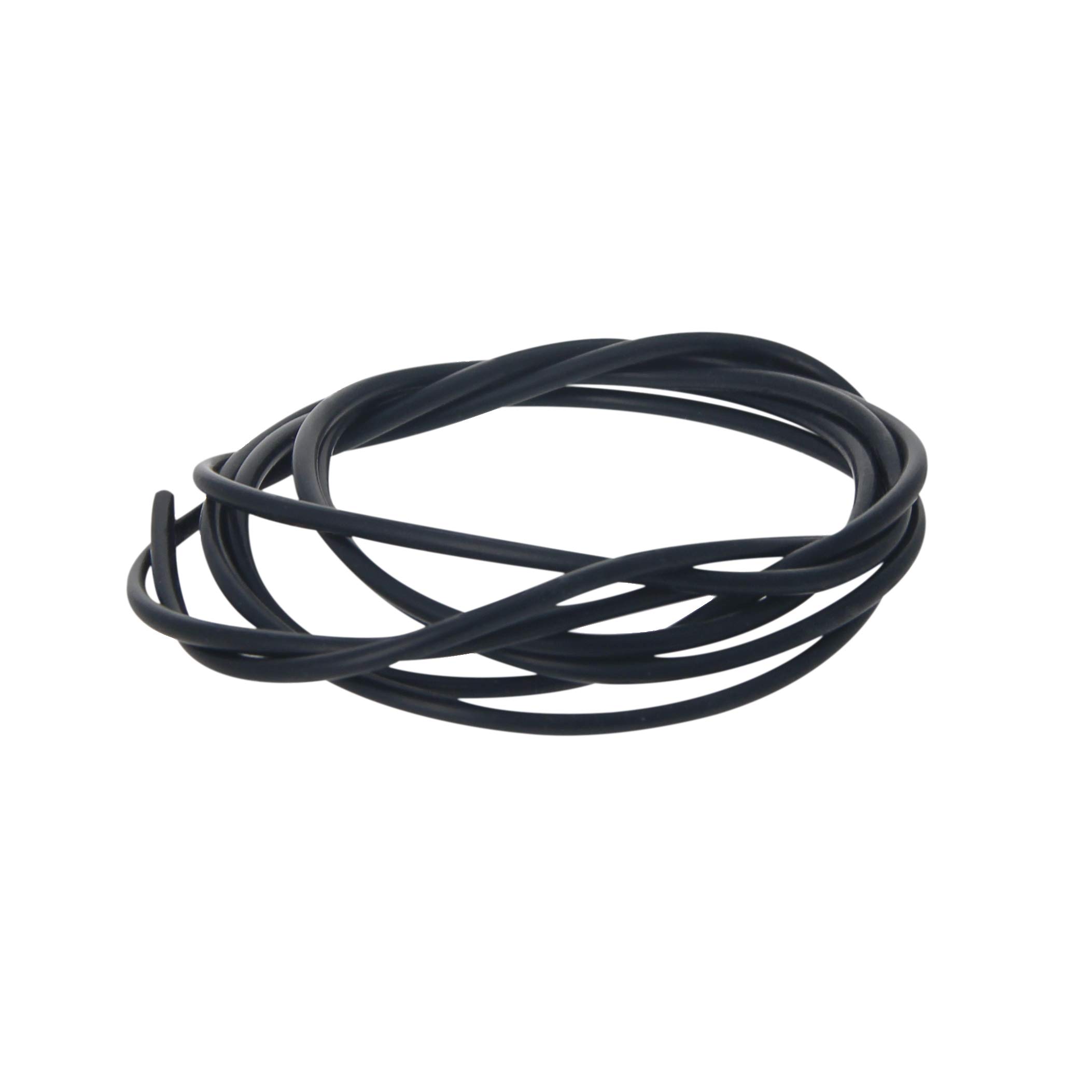 Othmro Othmro 0.08 Inch Soft Silicone Bending Insert Tube for Rigid Tubing 3.28 ft Black Shaping Accessory 1 Piece - View 3 of 9