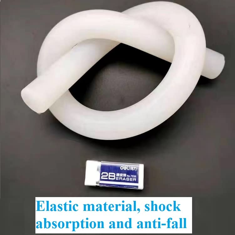 Othmro Othmro 0.08 Inch Soft Silicone Bending Insert Tube for Rigid Tubing 3.28 ft Black Shaping Accessory 1 Piece - View 9 of 9