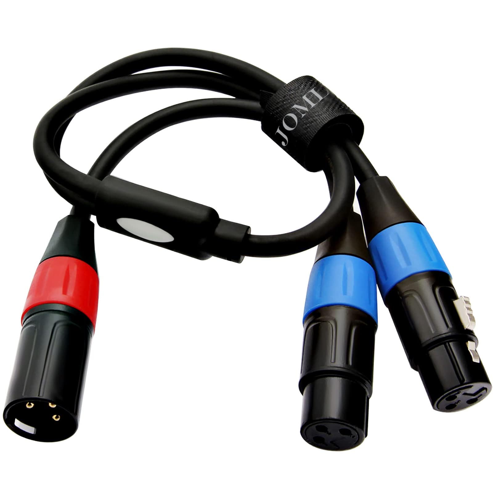 JOMLEY Jomley XLR Male to Dual XLR Female Microphone Cable Splitter Balanced 5ft for Professional Audio Use - View 7 of 7