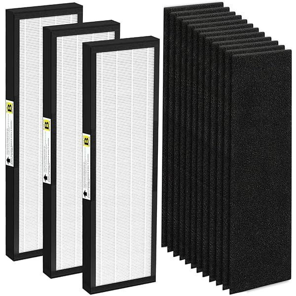 Cabiclean 3 Pack FLT4825 True HEPA Filter Replacement for G Guardian Air Purifier Models AC4825 AC4300 AC4800 AC4850PT AC4900CA AC4820 AP2200CA