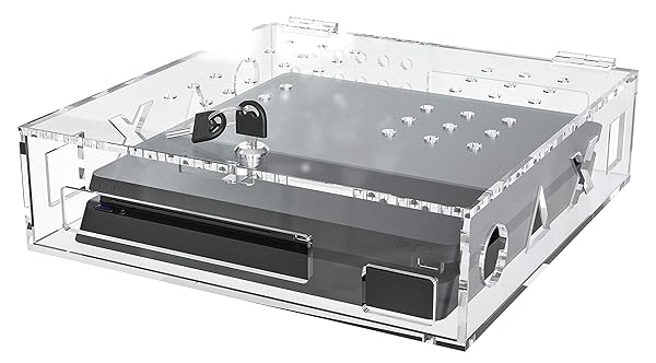 Skywin Skywin Acrylic Lock Box for PS4 Console Secure Protection for Playstation PS4 Slim and PS4 Pro Gaming Systems - View 4 of 6