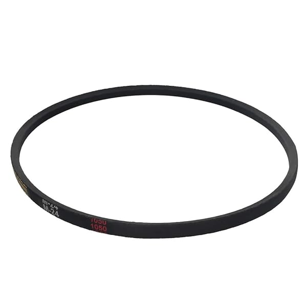 Othmro Othmro M-24 Drive V Belt 24in Inner Girth Industrial Power Rubber Transmission Belt for Lawn Mower Replacement Upper Deck