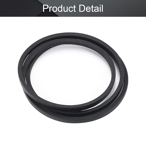 Othmro Othmro M-53 Drive V Belt 1346mm Industrial Power Rubber Transmission Belt for Lawn Mower Replacement - View 4 of 9