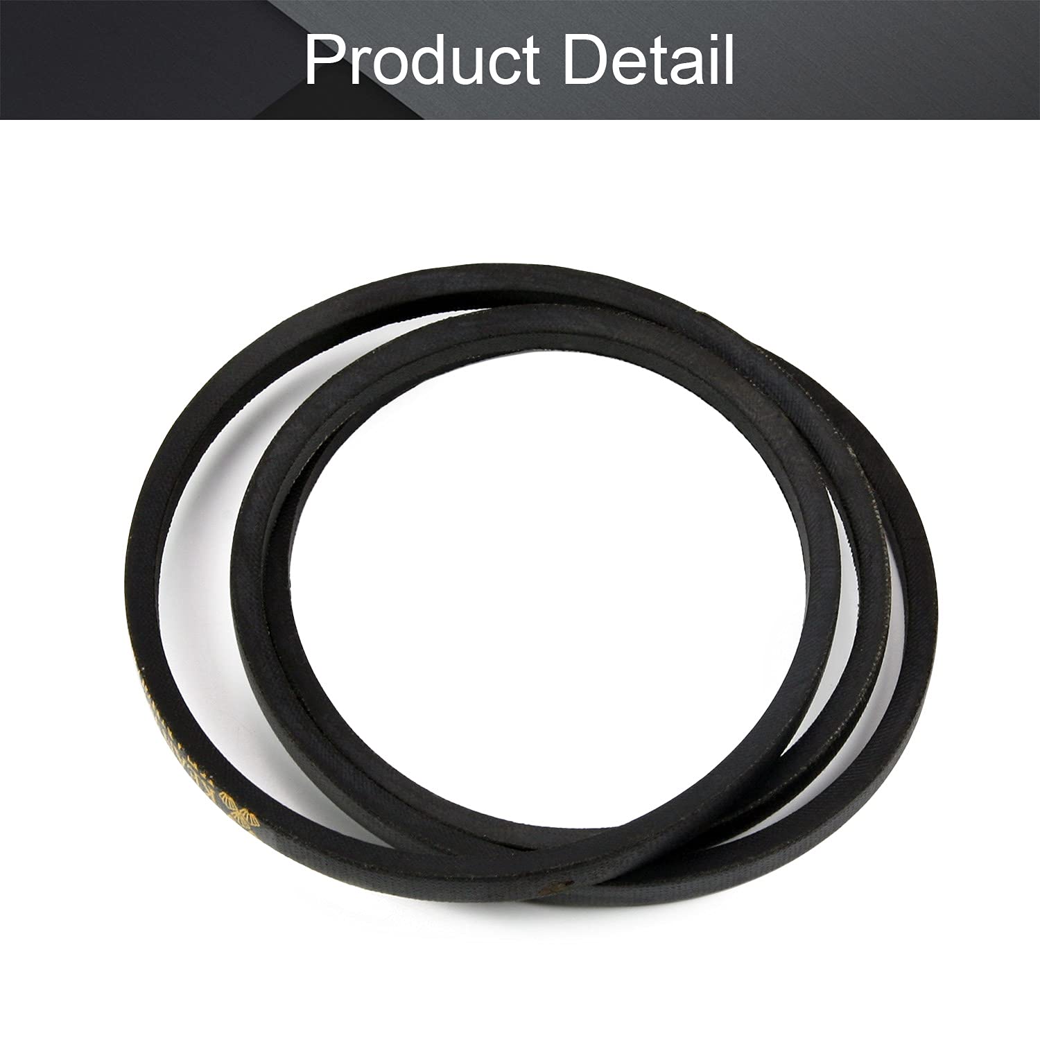 Othmro Othmro M-47 Drive V Belt 1193mm Industrial Power Rubber Transmission Belt for Lawn Mower Replacement - View 4 of 9