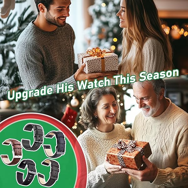 Ritche Ritche Christmas Stocking Stuffers Silicone Watch Bands Quick Release Rubber Bands for Men and Women 24mm - View 7 of 7