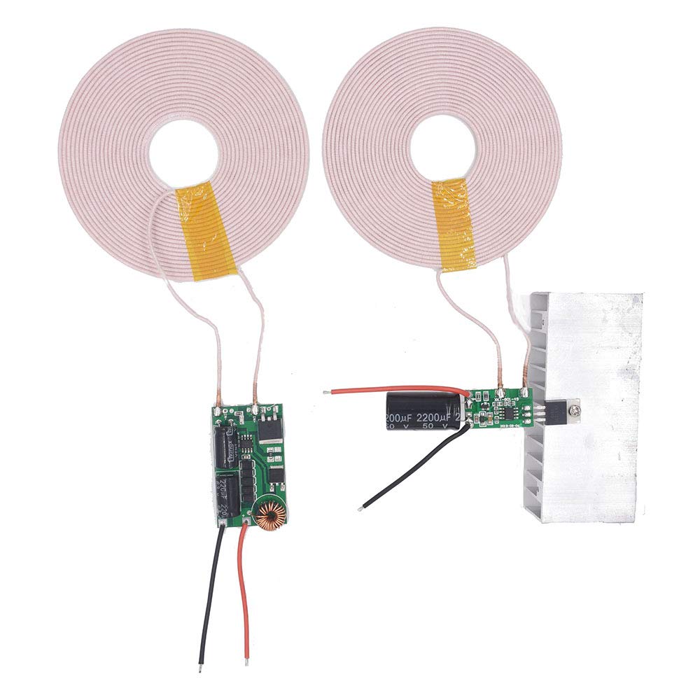 Taidacent Taidacent 100W High Power Wireless Inductive Coil 24V4A Transmitter and Receiver for Long Distance Charging Modules - View 3 of 6