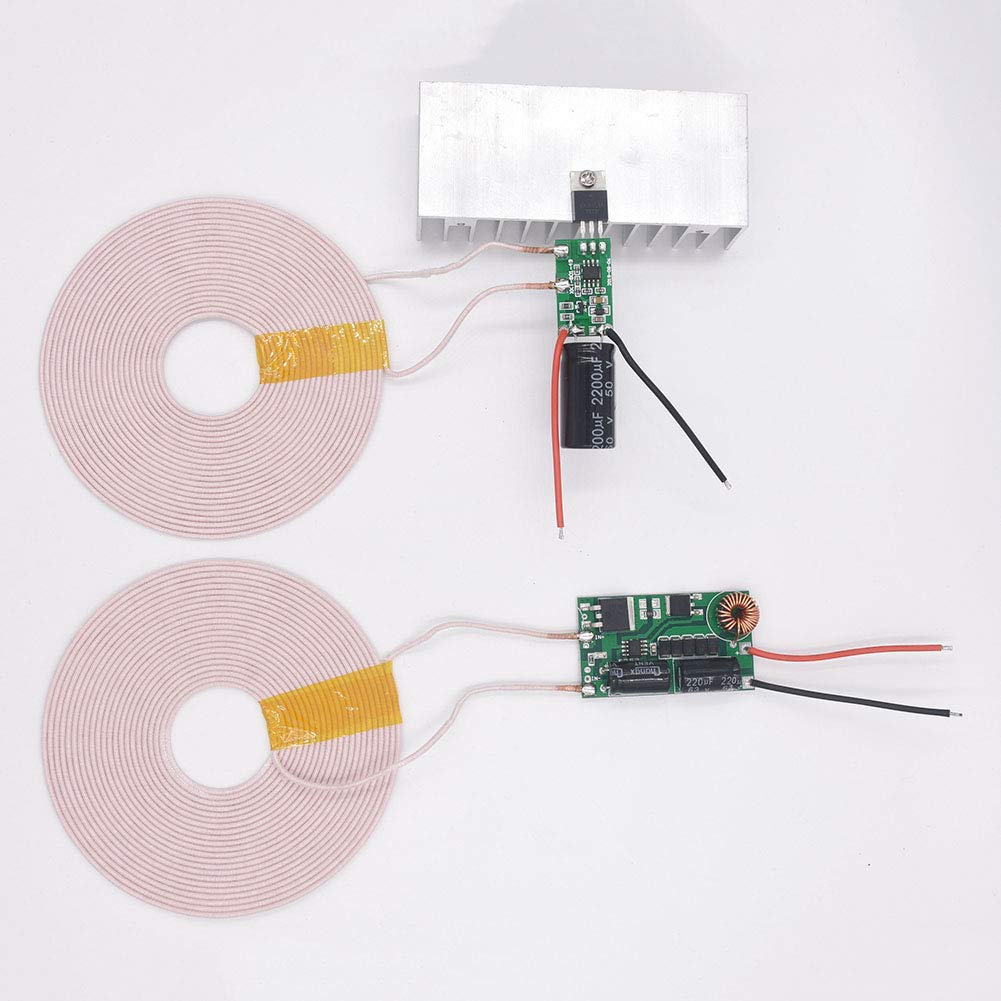 Taidacent Taidacent 100W High Power Wireless Inductive Coil 24V4A Transmitter and Receiver for Long Distance Charging Modules - View 5 of 6