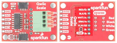 SparkFun SparkFun Qwiic Scale NAU7802 Small Breakout Board for Accurate Load Cell Readings with No Soldering and Daisy Chain Capability - View 7 of 7