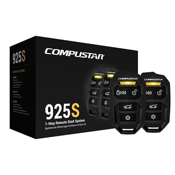 Compustar Compustar CS925S 4-Button Remote Start System - 1500' Range for Ultimate Convenience