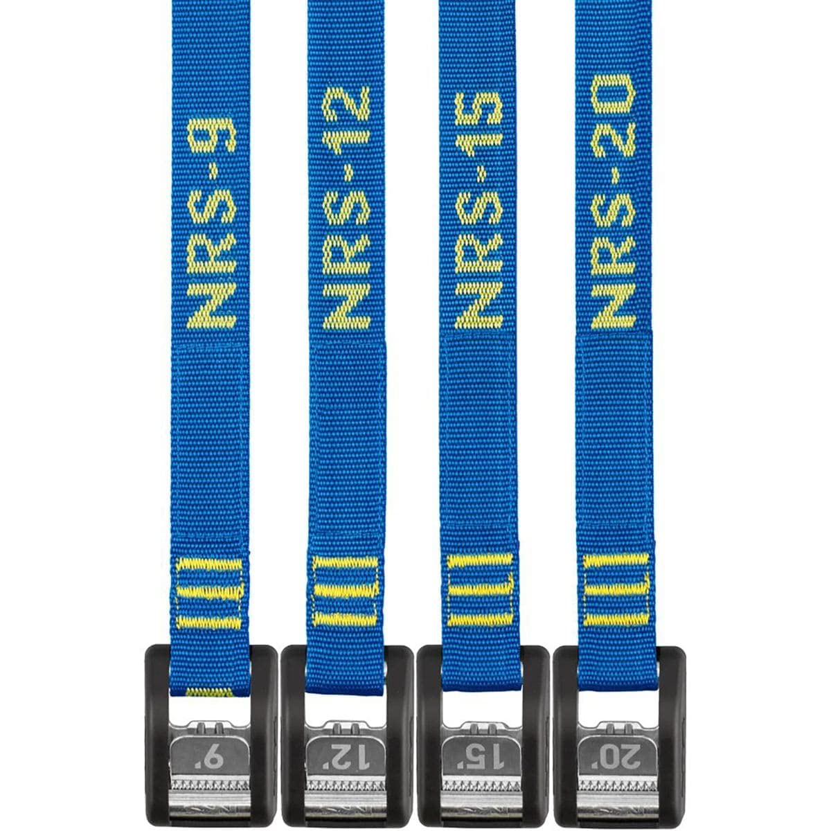NRS Buy NRS 12' Buckle Bumper Strap Pair in Iconic Blue - Durable & Reliable for Kayaking