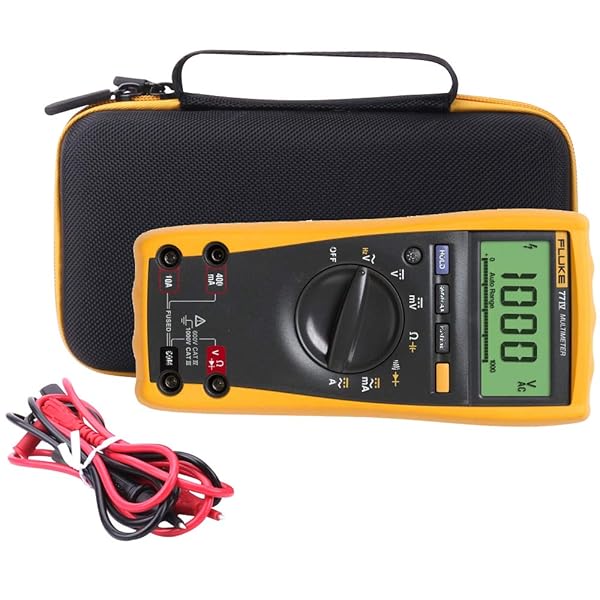 Aenllosi Aenllosi Hard Case for Fluke 179 ESFP and 77-IV Digital Multimeter Durable Protection and Storage Solution - View 5 of 5
