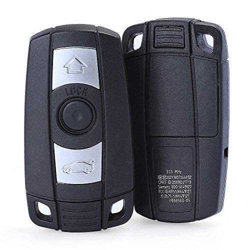 Keymall Keymall Keyless Entry Remote Car Key Fob Replacement for BMW CAS3 3 5 6 7 Series 315MHz ID7944 Chip - View 7 of 8