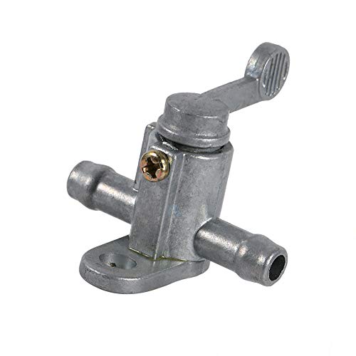 Acxico 1Pcs 5/16 In-Line Straight Fuel Gas Shut Off Valve for Motorcycle ATV Cut Tackle