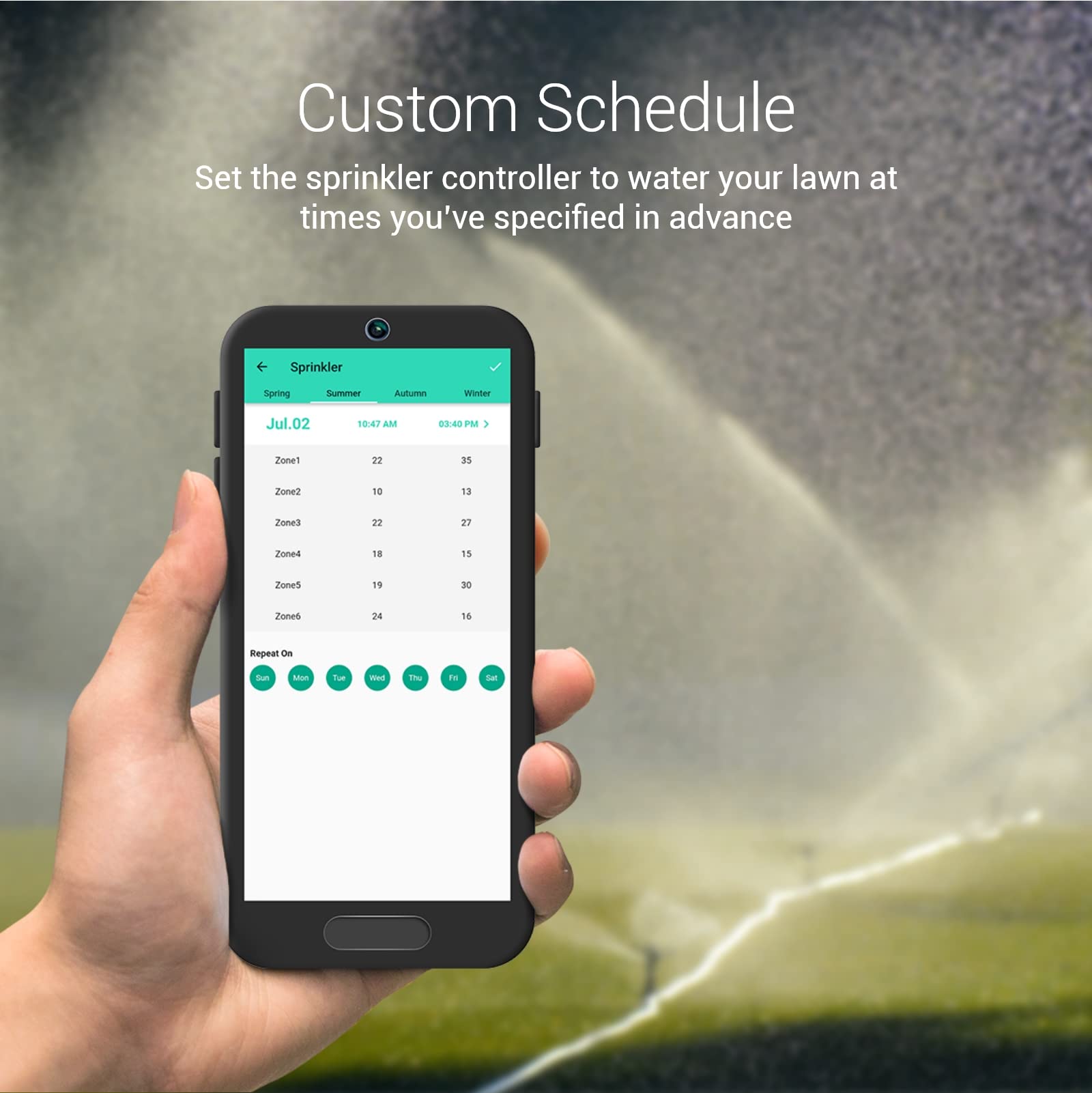 YoLink YoLink Sprinkler Controller Smart Irrigation System for Efficient Watering and Lawn Care - View 3 of 9