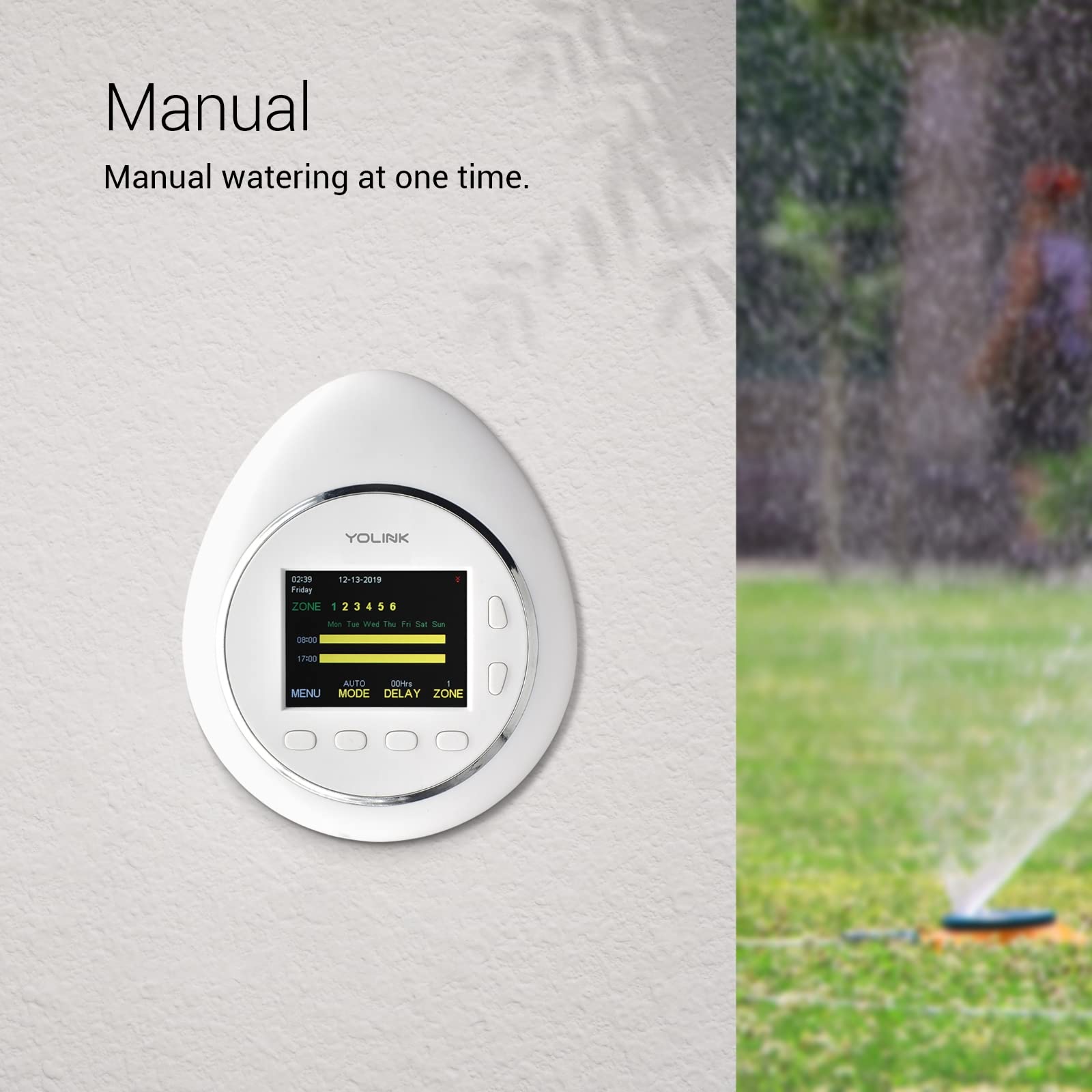 YoLink YoLink Sprinkler Controller Smart Irrigation System for Efficient Watering and Lawn Care - View 7 of 9