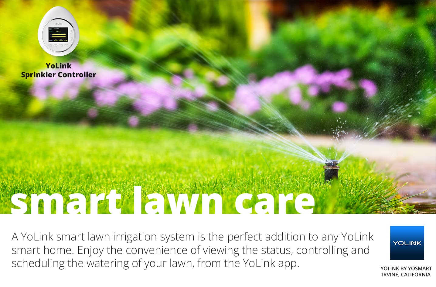 YoLink YoLink Sprinkler Controller Smart Irrigation System for Efficient Watering and Lawn Care - View 9 of 9