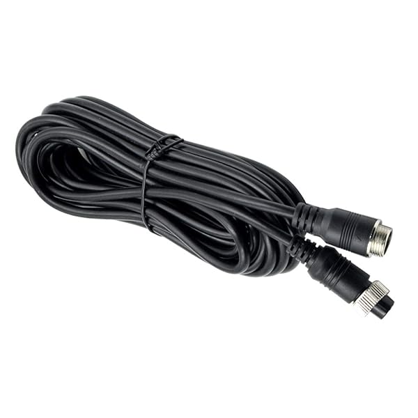 WIAONE Hxchen 5M 16FT Car 4Pin Aviation Video Extension Cable for CCTV Rearview Camera Truck Trailer Camper Motorhome Waterproof Shockproof System - View 2 of 8