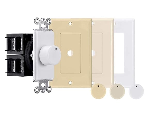Monoprice 300W Rotary Impedance Matching Speaker Volume Control for Multiple Speaker Connections