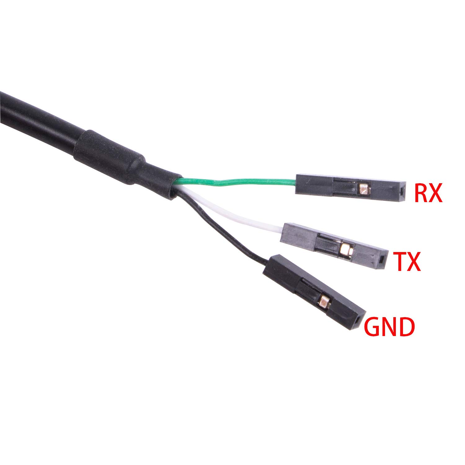 Suamdoen FT232RL USB to TTL Serial Adapter Cable 3.3V with 3 Pin Male Socket for Windows Linux MAC OS - View 3 of 7