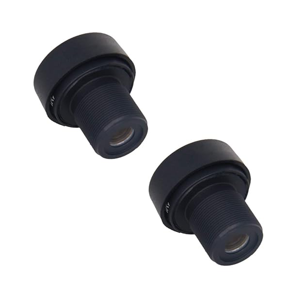 Othmro 5MP 2.4mm F2.0 M12 Mount Manual Camera Lens for CCTV 2PCS High Quality Optics