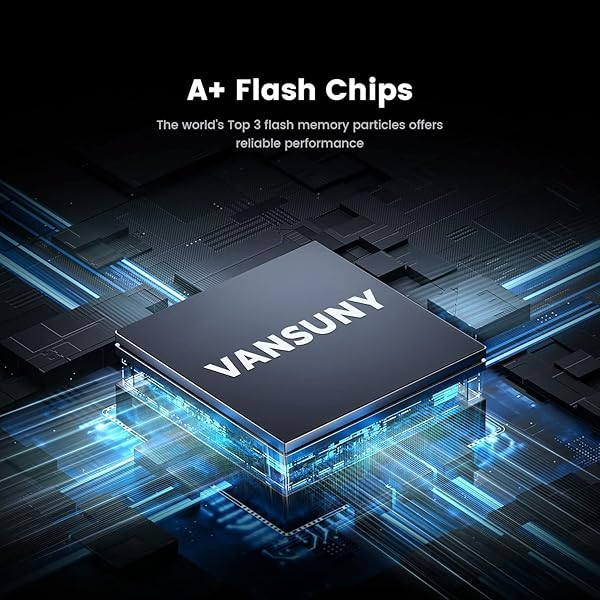 Vansuny Vansuny 1TB Portable SSD: High-Speed USB 3.1 Gen2, Metal Design for PC, Laptop & Phones - View 6 of 8