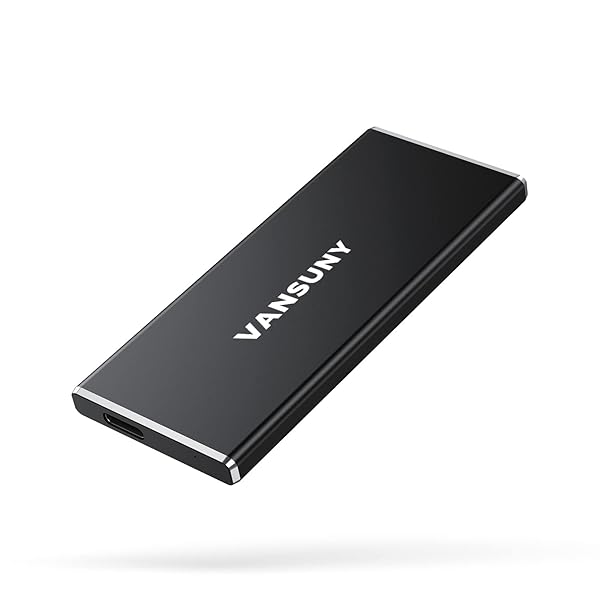 Vansuny Vansuny 1TB Portable SSD: High-Speed USB 3.1 Gen2, Metal Design for PC, Laptop & Phones