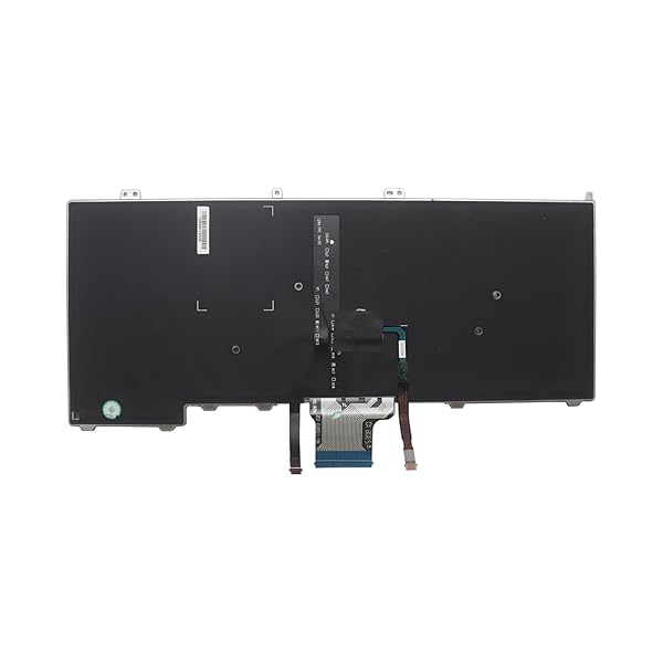 Abakoo Dell Latitude 12 7000 Keyboard Replacement E7240 E7440 Backlit Black US Model 08PP00 NSK-LD0BC 01 PK130VN1B00 - View 3 of 3