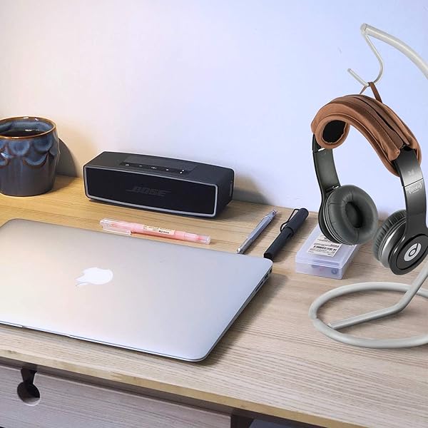 TXEsign TXEsign Universal Replacement Headband Cushion Pad Cover for ATH M50X QC 35i 35ii QC25 Solo 2 Solo 3 Studio 2 3 Headphones Brown - View 7 of 7