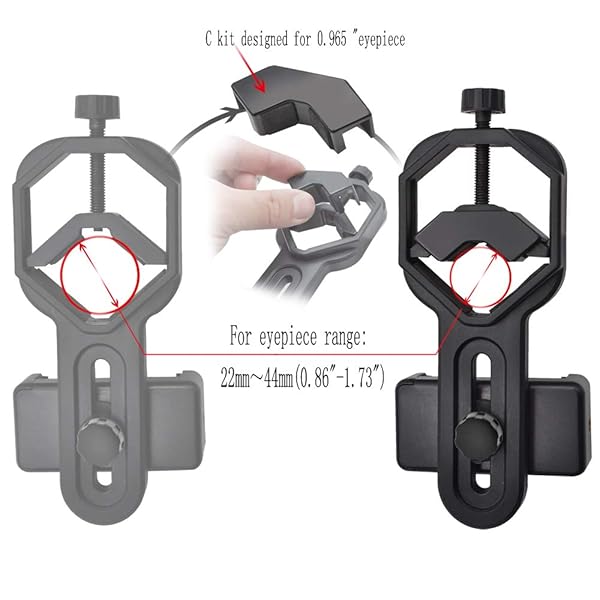 starboosa Starboosa Universal Smartphone Microscope Adapter - Fits iPhone, Samsung, LG & More for Telescopes & Binoculars - View 5 of 9