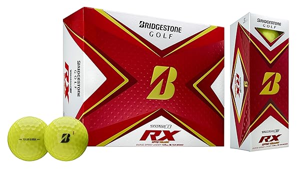Bridgestone Golf Buy Bridgestone 2020 Tour B RX Golf Balls - 1 Dozen Yellow | Top Performance & Value