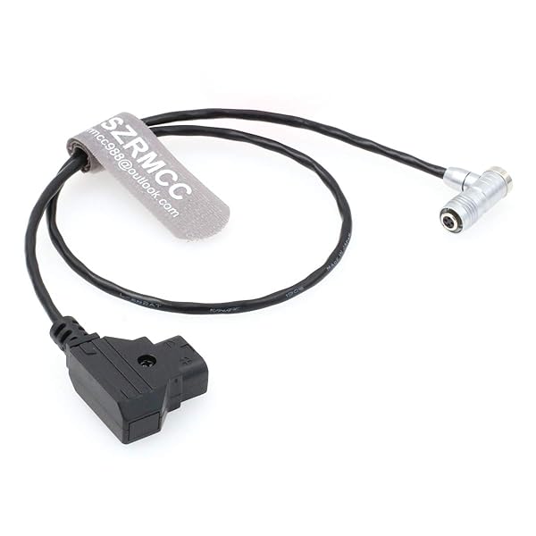 SZRMCC SZRMCC D-tap to XS6 4 Pin Female Plug Power Cable for IKAN Portkeys BM5 BM7 HH7 HS7T Monitor Straight and Right Angle Options - View 2 of 5