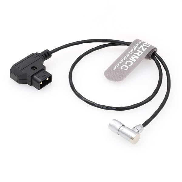 SZRMCC SZRMCC D-tap to XS6 4 Pin Female Plug Power Cable for IKAN Portkeys BM5 BM7 HH7 HS7T Monitor Straight and Right Angle Options - View 3 of 5