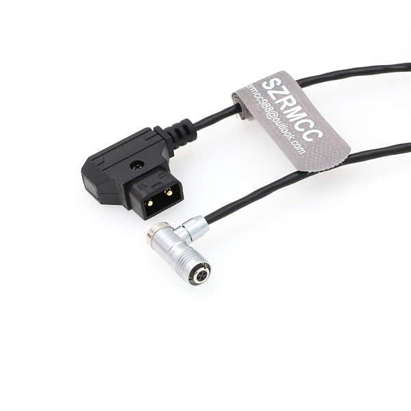 SZRMCC D-tap to XS6 4 Pin Female Plug Power Cable for IKAN Portkeys BM5 BM7 HH7 HS7T Monitor Straight and Right Angle Options