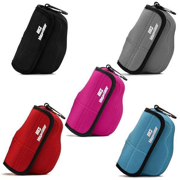 MegaGear MegaGear MG1817 Ultra Light Neoprene Camera Case for Nikon Z50 - Black PU Leather Protection - View 10 of 10