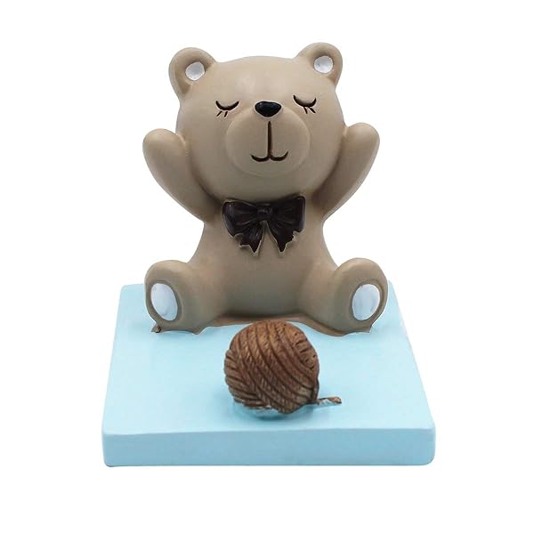 Amamcy Amamcy Cute Bear Cellphone Holder Stand for All Mobile Phones Stylish Desk Ornament and Functional Smartphone Stand - View 2 of 7