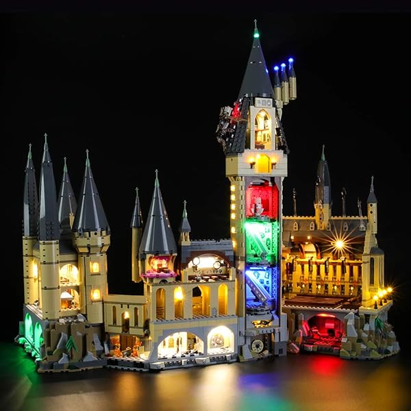 BRIKSMAX BRIKSMAX LED Lighting Kit for Harry Potter Hogwarts Castle Compatible with Lego 71043 Building Blocks Model Not Included - View 2 of 7