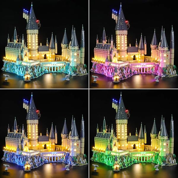 BRIKSMAX BRIKSMAX LED Lighting Kit for Harry Potter Hogwarts Castle Compatible with Lego 71043 Building Blocks Model Not Included - View 6 of 7