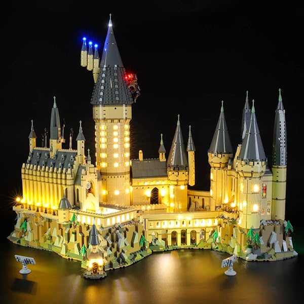 BRIKSMAX BRIKSMAX LED Lighting Kit for Harry Potter Hogwarts Castle Compatible with Lego 71043 Building Blocks Model Not Included