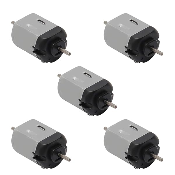 Fielect 5Pcs 3V 11000RPM Micro Motors for RC Boats, Airplanes & DIY Projects - High-Speed Mini Electric Motors