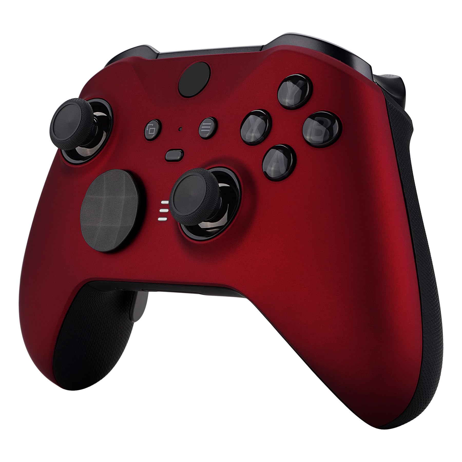 eXtremeRate eXtremeRate Scarlet Red Faceplate Cover for Xbox Elite 2 Controller Soft Touch Replacement Kit Model 1797 - View 5 of 8