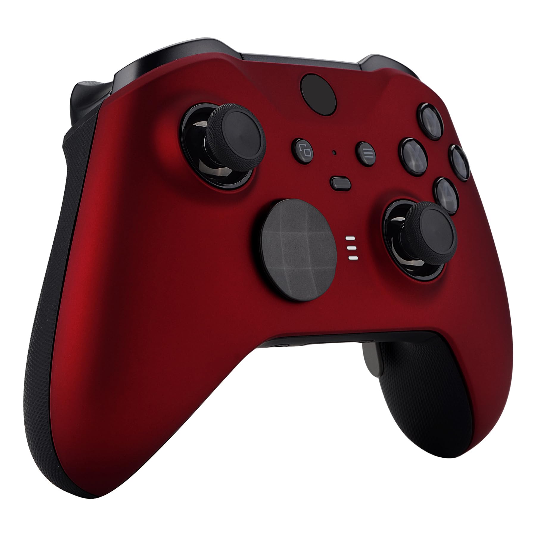 eXtremeRate eXtremeRate Scarlet Red Faceplate Cover for Xbox Elite 2 Controller Soft Touch Replacement Kit Model 1797 - View 6 of 8