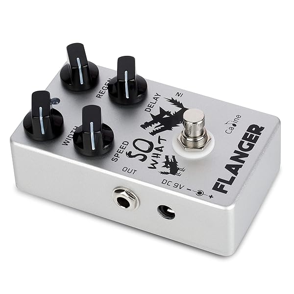 Caline Caline CP-66 Classic Flanger Guitar Effects Pedal: Ultimate Sound Enhancement for Musicians - View 4 of 6