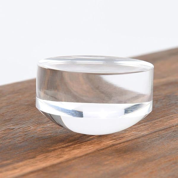 Hztyyier 8X Reading Magnifier Dome - 2 Inch Acrylic Magnifying Glass with Pouch for Enhanced Reading & Optical Clarity - View 8 of 8