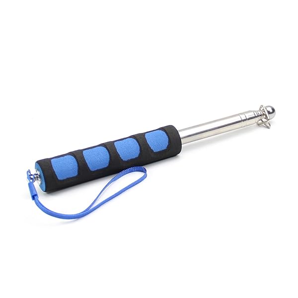Othmro Othmro 3Pcs Hollow Telescopic Teaching Pointer Stick for Classroom Metal Hand Retractable 39.4 Inch Handheld Presenter Blue - View 5 of 9