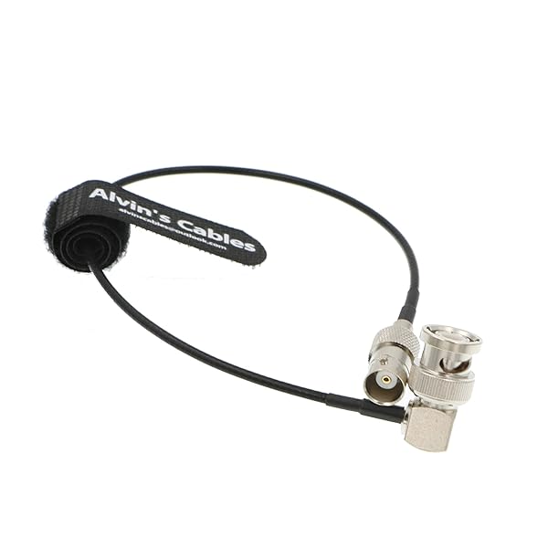 Alvin's Cables Alvins Cables BNC Right Angle Male to Female SDI Cable for Camera 50 Ohm High Quality Connection - View 4 of 6